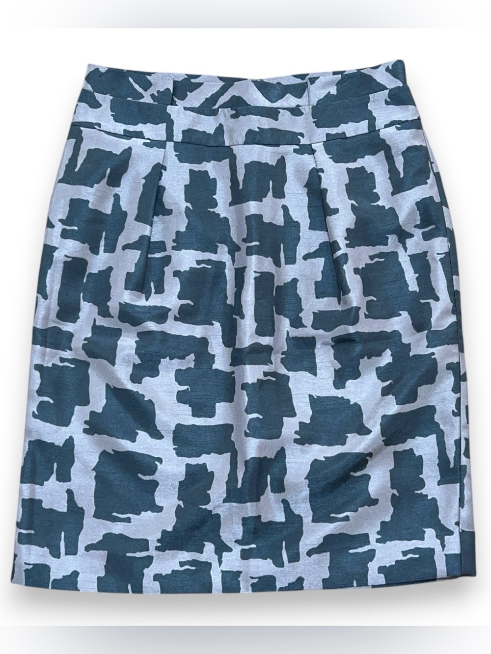Banana Republic Women’s Size 2 Geometric Pattern Pencil Skirt